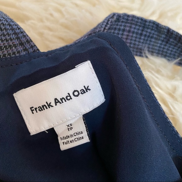 Oak + Fort Pinafore Overall Skirt Patterned XS - Picture 7 of 7